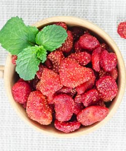 Dried strawberries - bag, 150 g